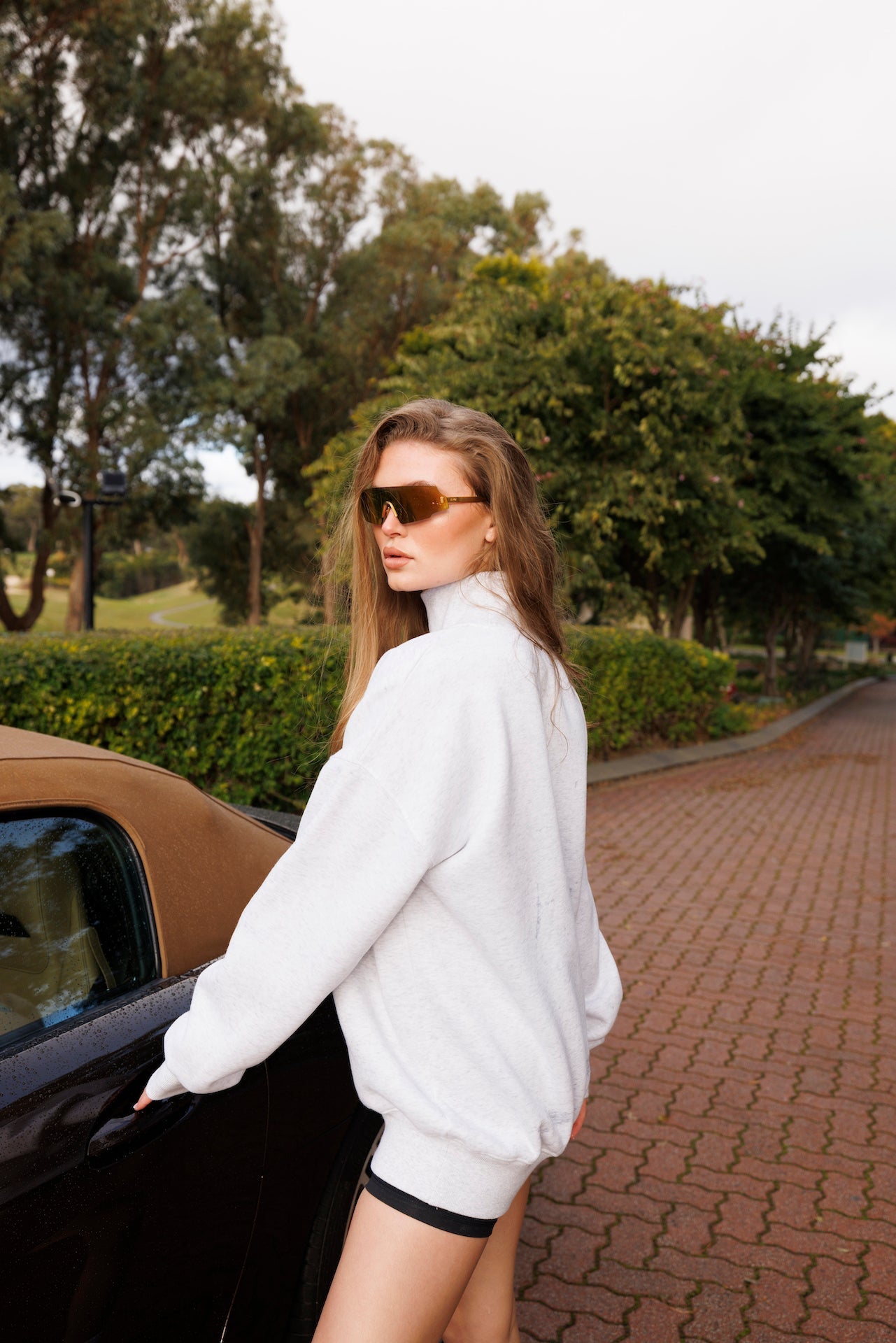 Peach turtleneck store